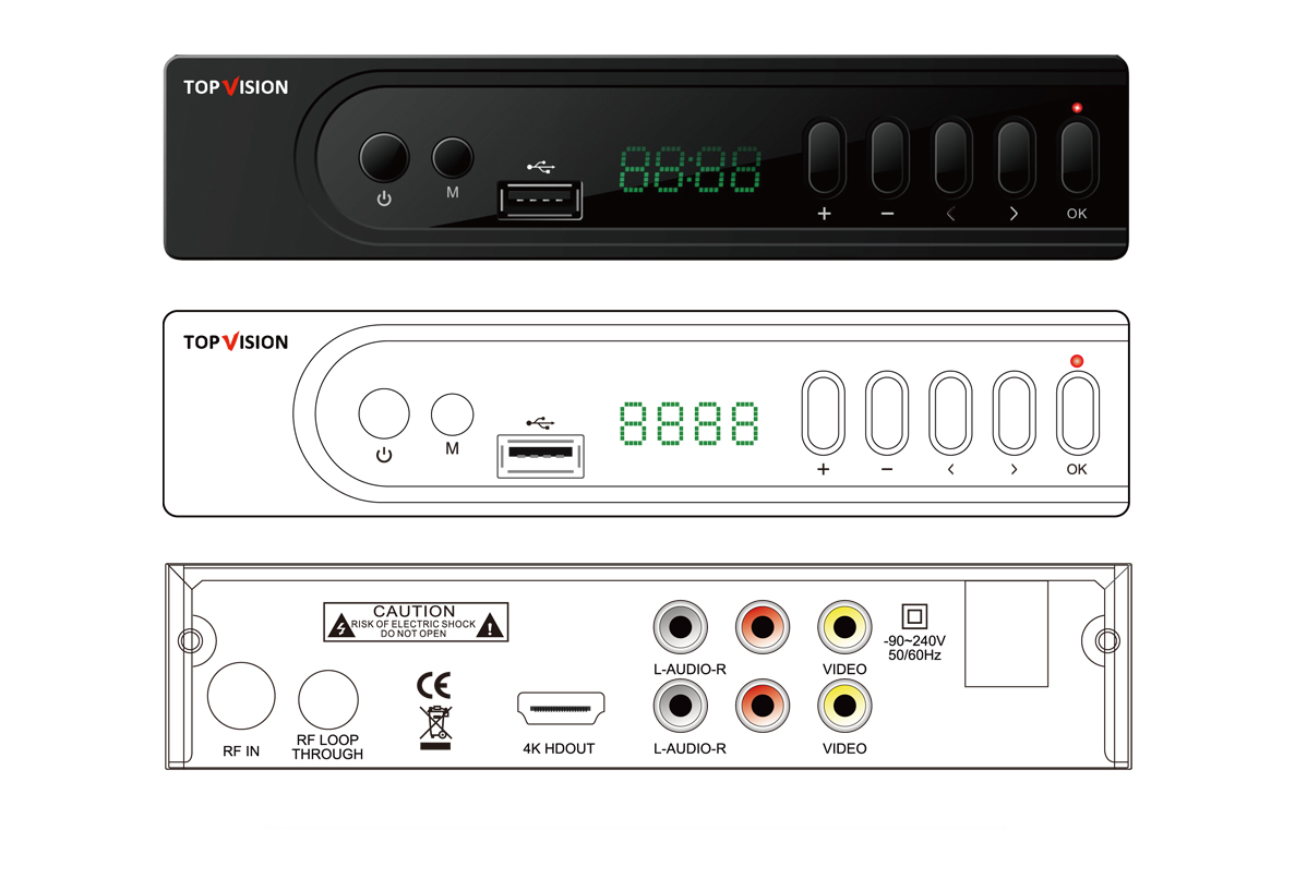 DIGITAL RECEIVER DVB-168T2